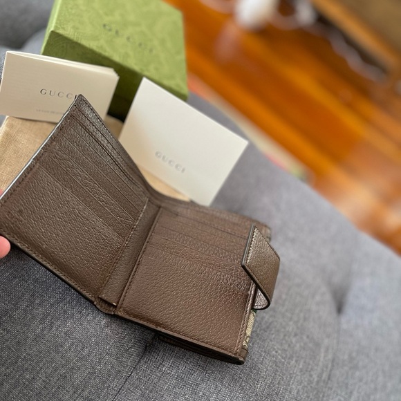 GUCCI OPHIDIA French flap wallet - Picture 6 of 7